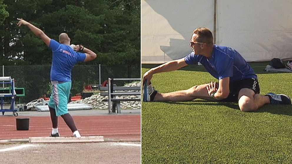 Kulstötaren Jeffrey Ige och löparen och längdhopparen Per Jonsson siktar på medalj i Paralympics.