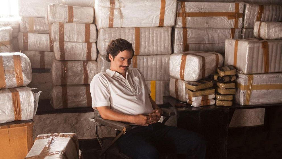 Wagner Moura i rollen som Pablo Escobar.