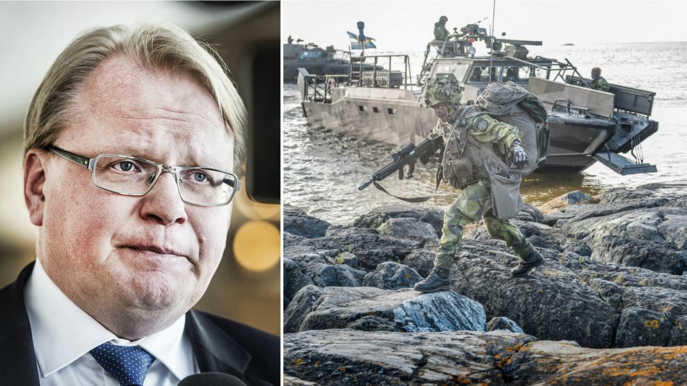 Försvarsminister Peter Hultqvist (S).