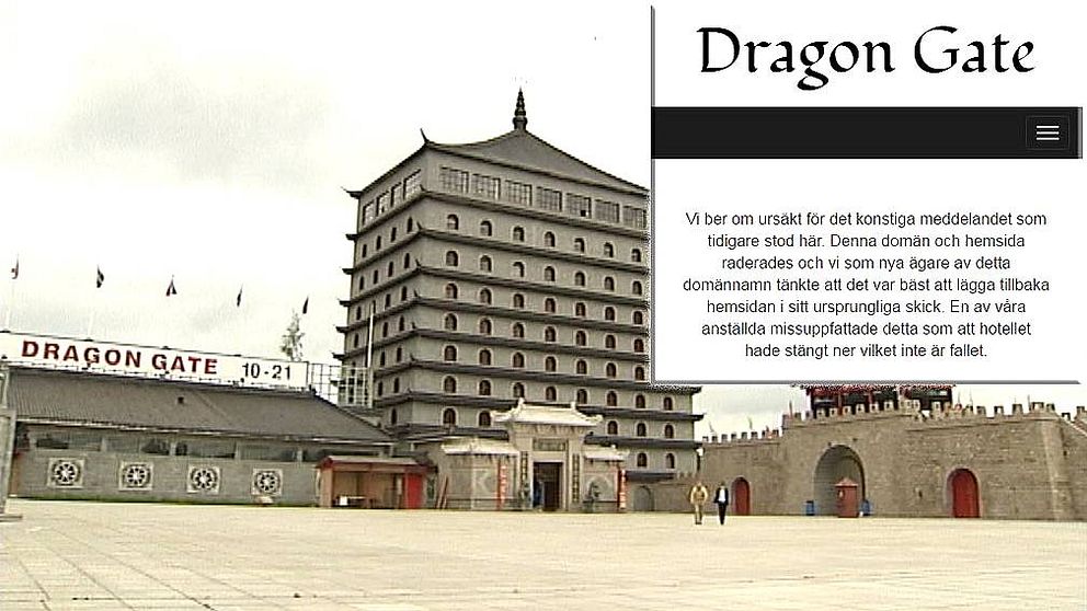 Dragon Gates hemsida ska läggas ned – inte hotellet ...