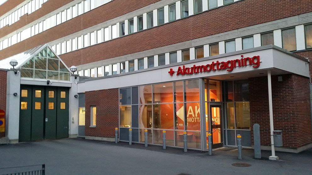 Entré akutmottagningen Universitetssjukhuset i Örebro