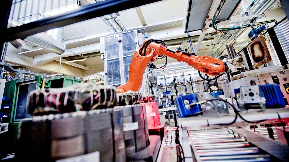 Robottillverkning vid ABB