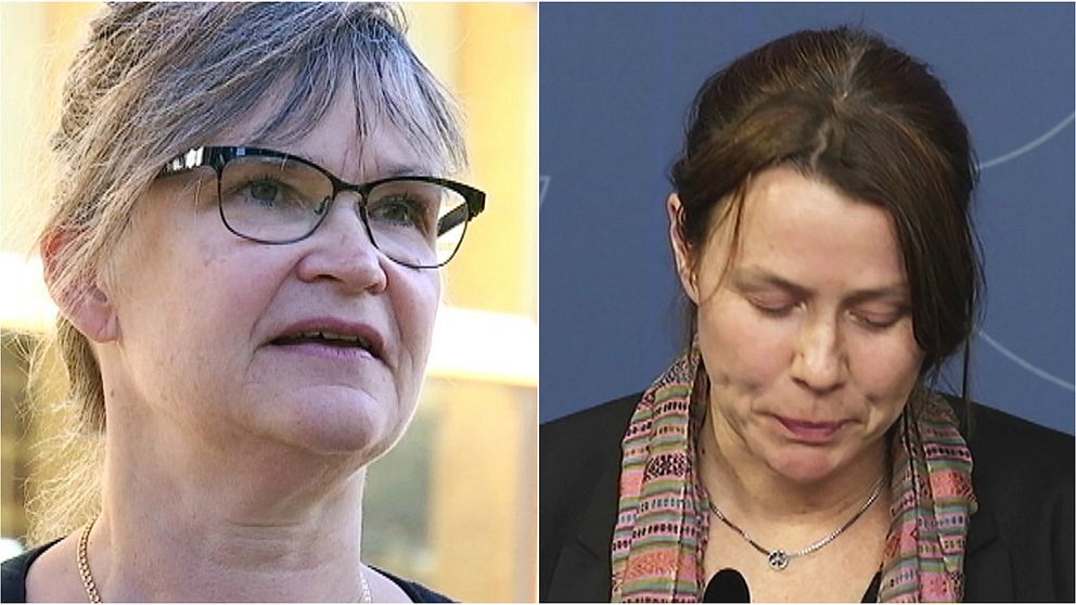 Annika Lillemets (MP) och Åsa Romsson (MP)