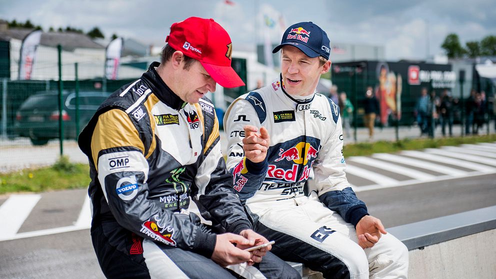 Petter Solberg och Mattias Ekström.