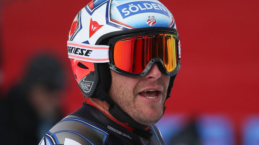 Bode Miller i tvist med sitt skidmärke.