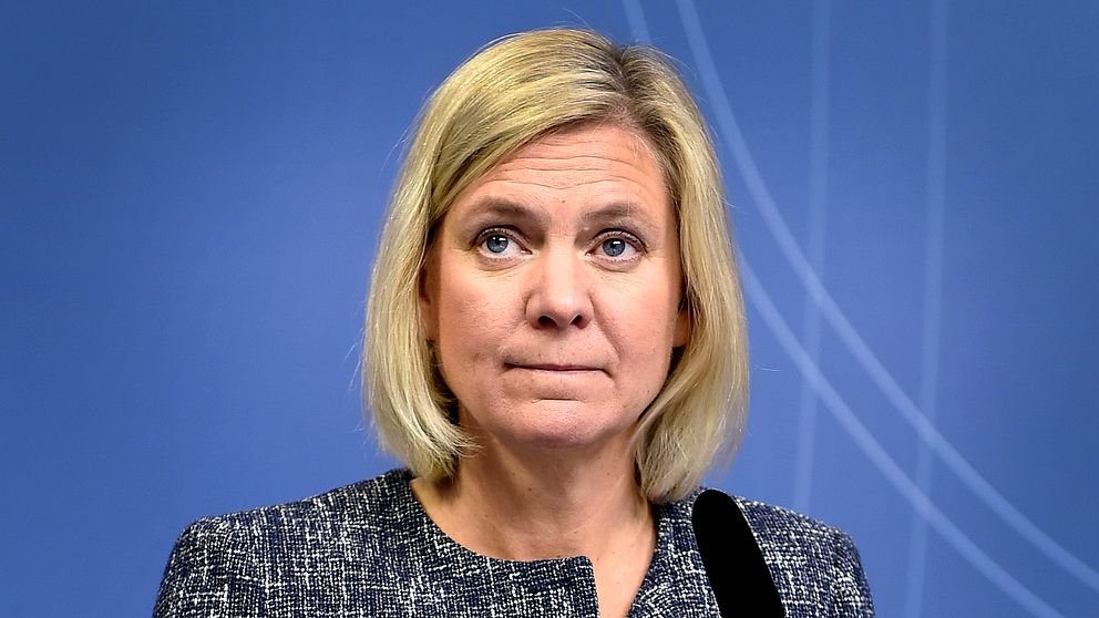 Finansminister Magdalena Andersson (S)