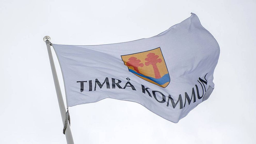 Flagga Timrå kommun