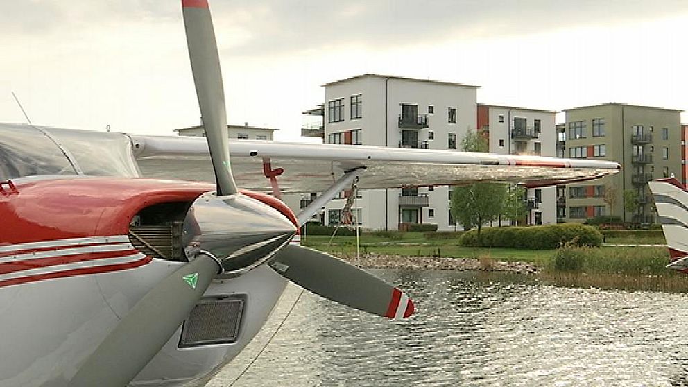 Täby Sjöflygklubb startade sin verksamhet vid Hägernäs 1968
