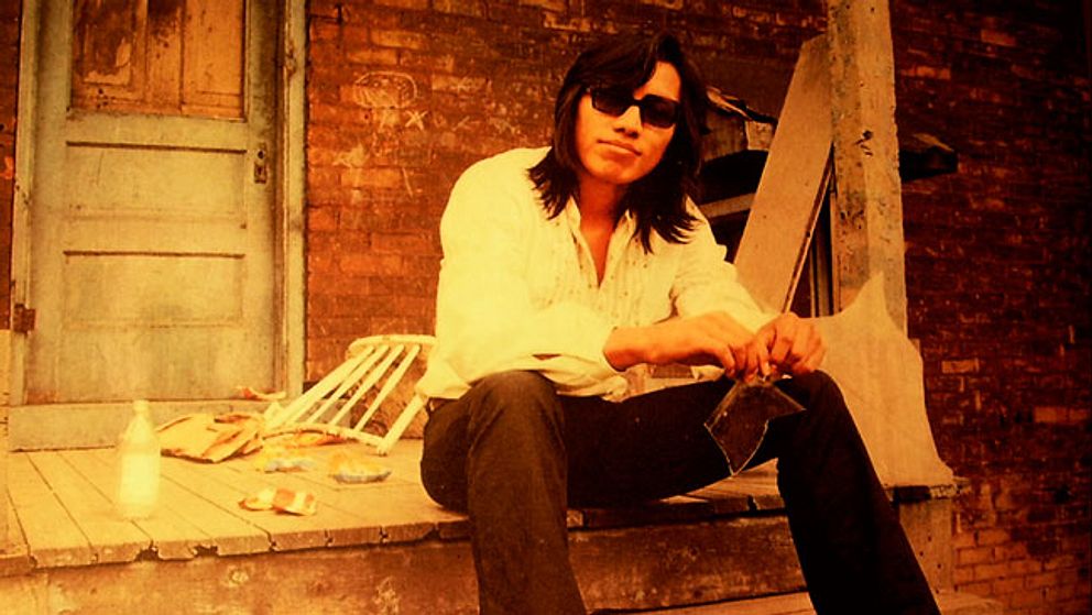 Musikern Sixto Rodriguez – centrum för filmen ”Searching for Sugarman”.