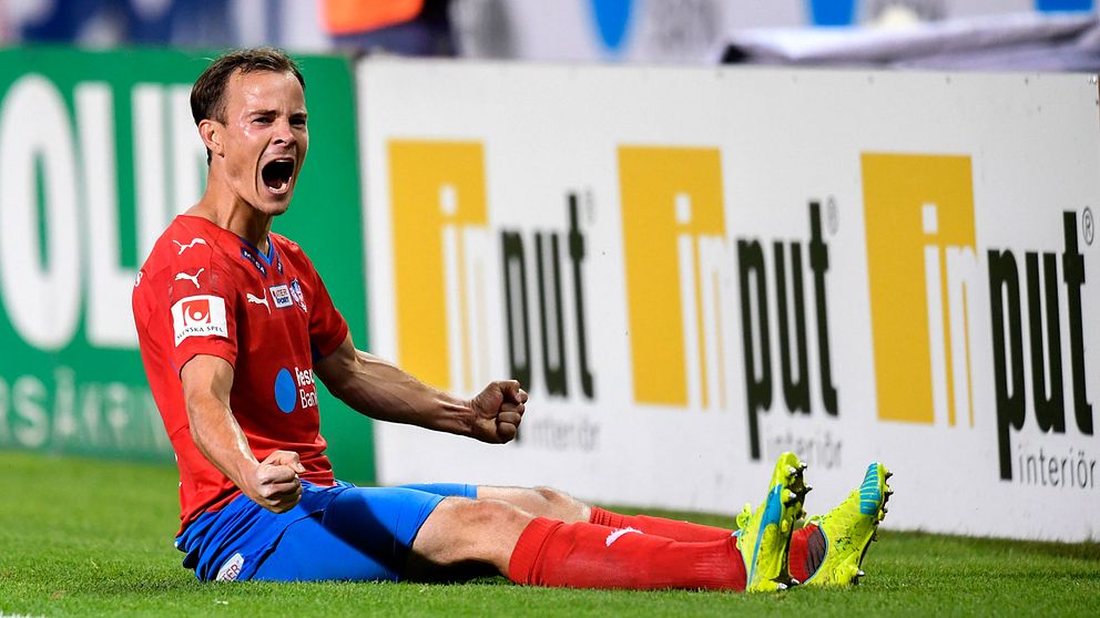 Anton Wede avgjorde för Helsingborg.