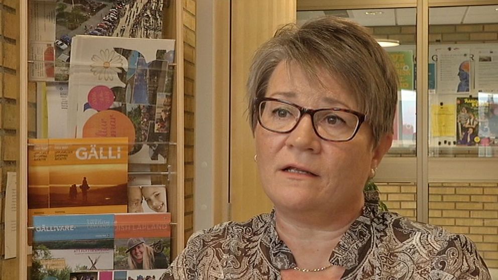 Katinka Sundqvist Apelqvist (V), ordförande i socialnämnden i Gällivare kommun.
