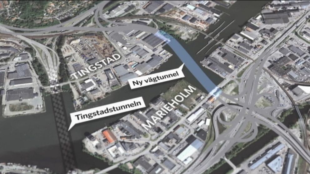 En ny utredning föreslår att det bör införas trängselskatt i den nya Marieholmstunneln.