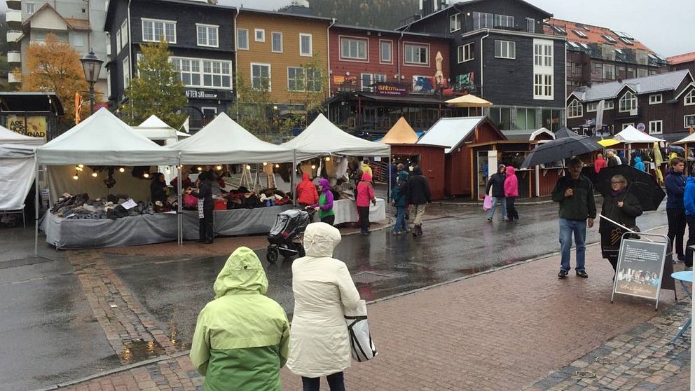 Åre höstmarknad är igång SVT Nyheter