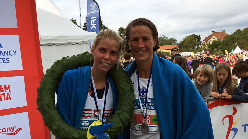 Maria Larsson och Malin Ewerlöf.