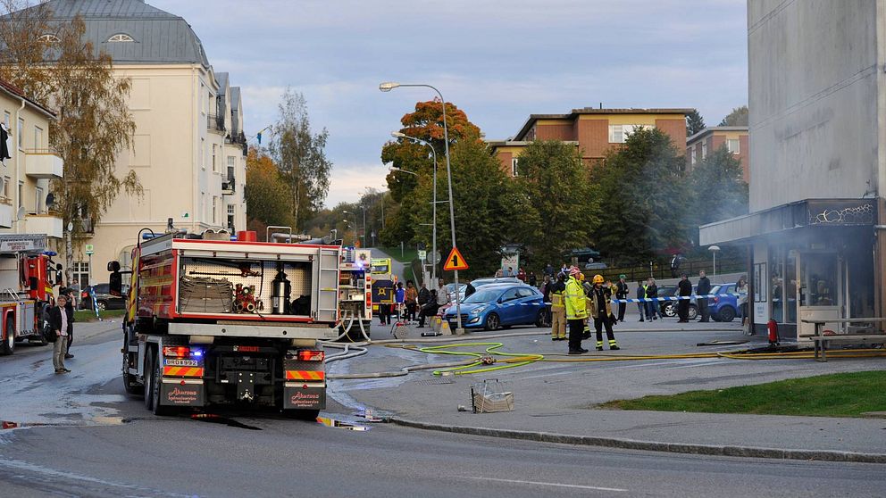 Brand i Sollefteå