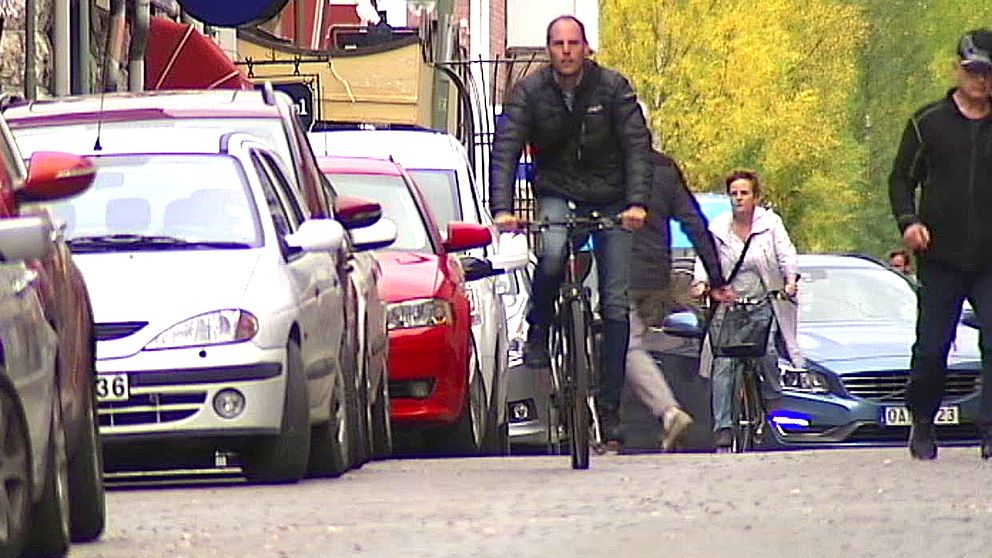 En väg.