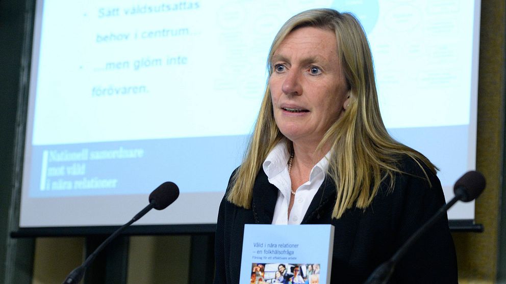 2014 var Carin Götblad regeringens nationella samordnare mot våld i nära relationer, och presenterade här sitt betänkande till dåvarande justitieministern Beatrice Ask (M).