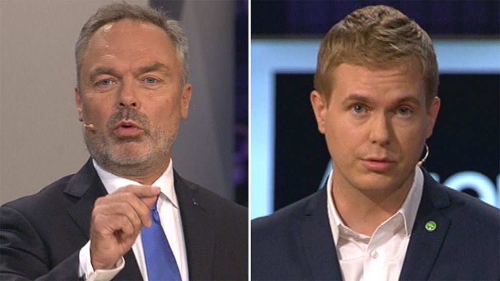 Jan Björklund och Gustav Fridolin.