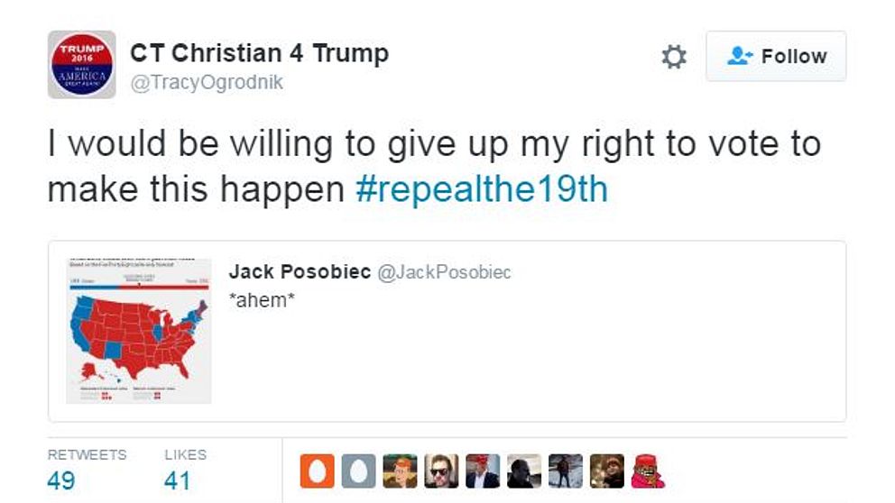 #repealthe19th tweet