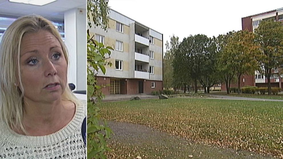 Eva Burman, Eskilstuna-Kuriren, om stenkastningen mot tidningens journalister i Årby.