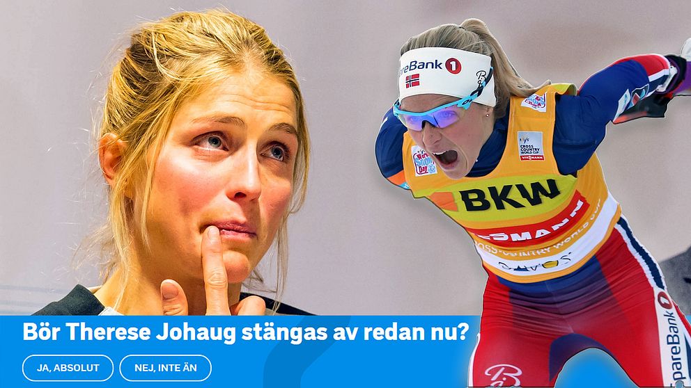 SVT Sport:s läsare: Stäng av Johaug direkt