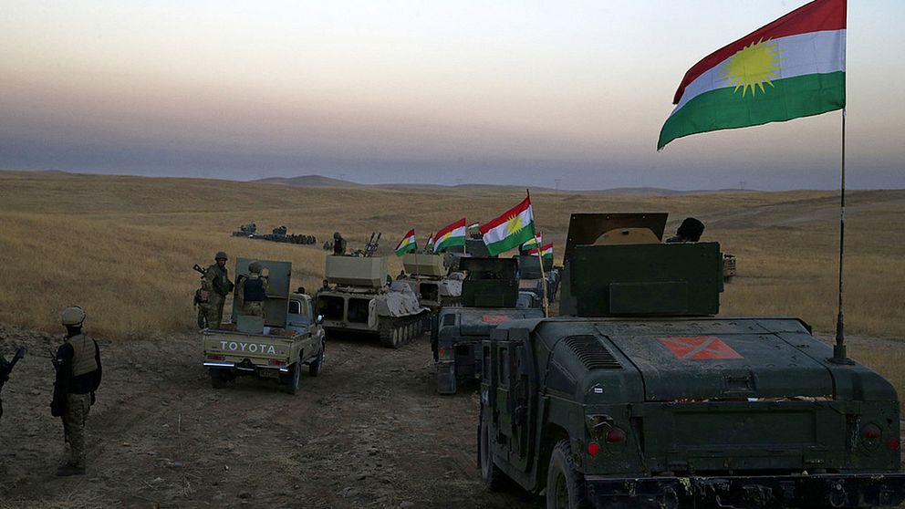 Kurdiska styrkor på väg att sättas in i offensiven
