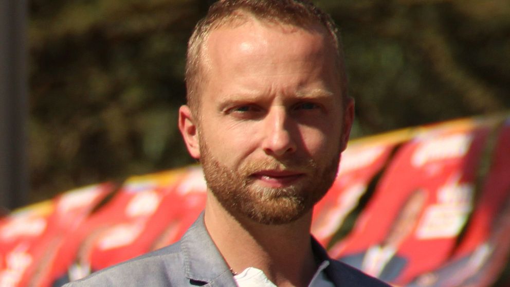 Johan Ripås, SVT:s Afrikakorrespondent.