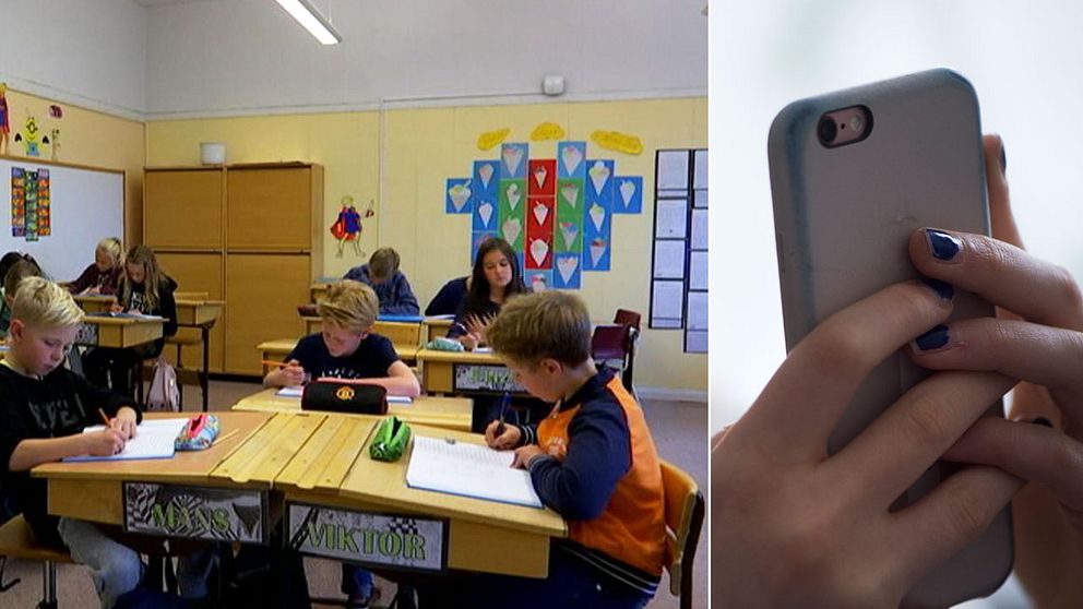 Mobilförbud i skolan.