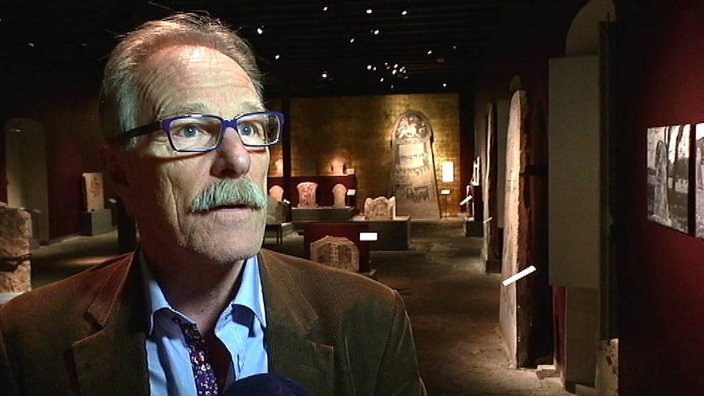 Lars Sjösvärd, chef för Gotlands museum