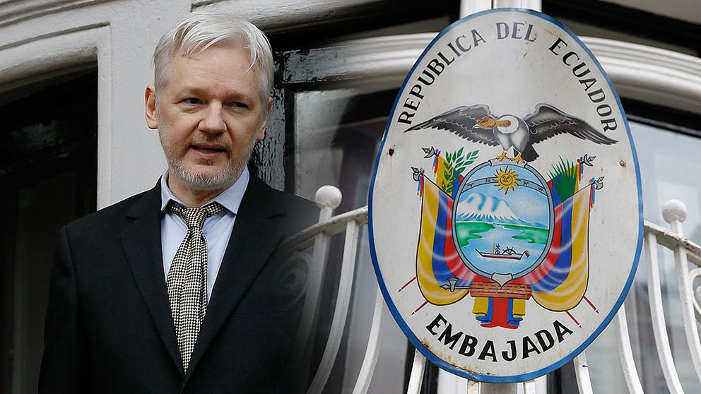 Ecuador stängde Assanges internet