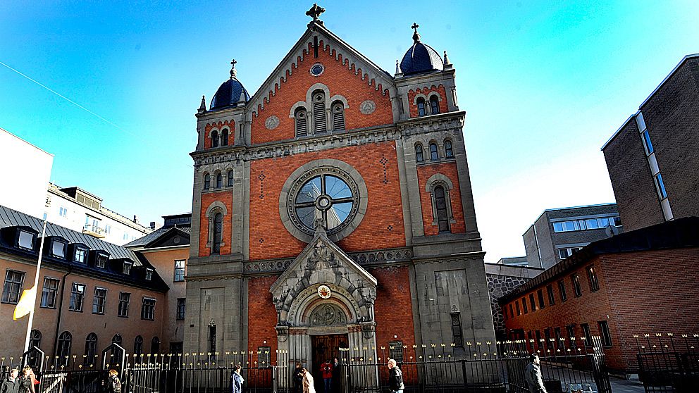 Katolska kyrkan på Folkungagatan i Stockholm.