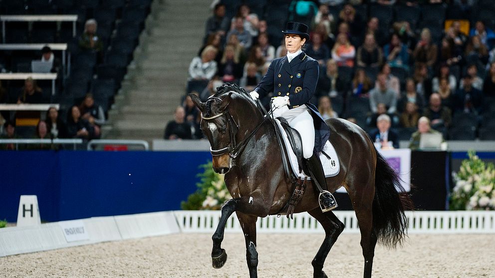 Tinne Vilhelmsson Silfvén med hästen Paridon Magi