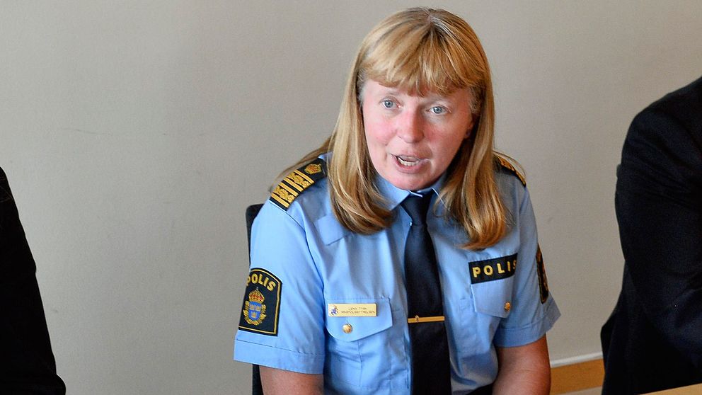 Lena Tysk, polischef i Västmanland.