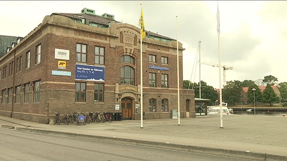 Hallandspostens lokaler i Halmstad.