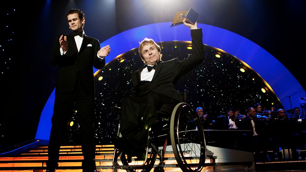 Legendariske skytten Jonas Jacobsson fick pris som Årets Idrottare med funktionshinder vid Idrottsgalan 2009. Nu får parasportarna en egen idrottsgala.