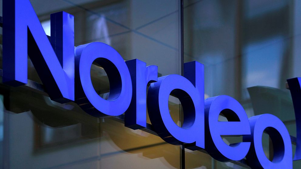 Nordea, logga, skylt