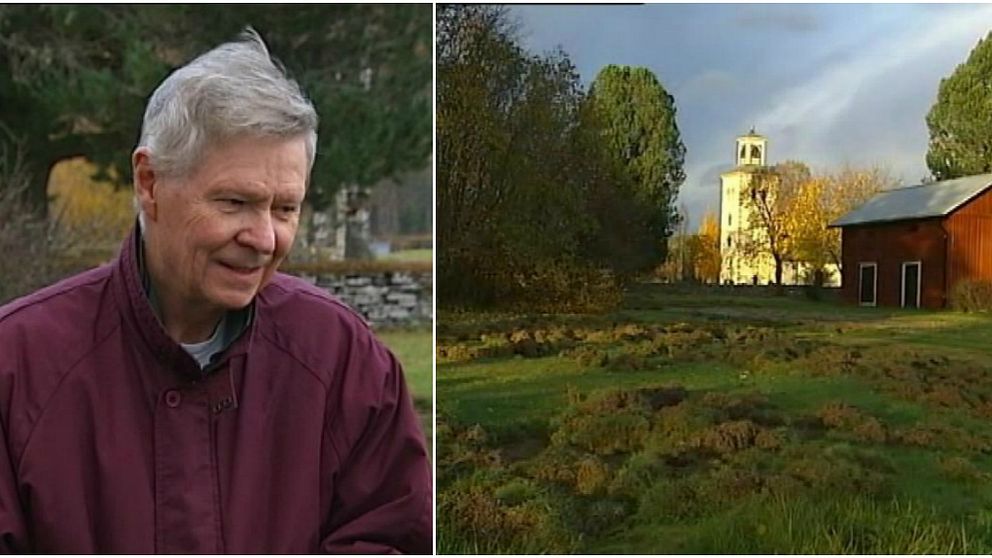 Carl-Göran Johnsons trädgård är en av de som drabbats värst
