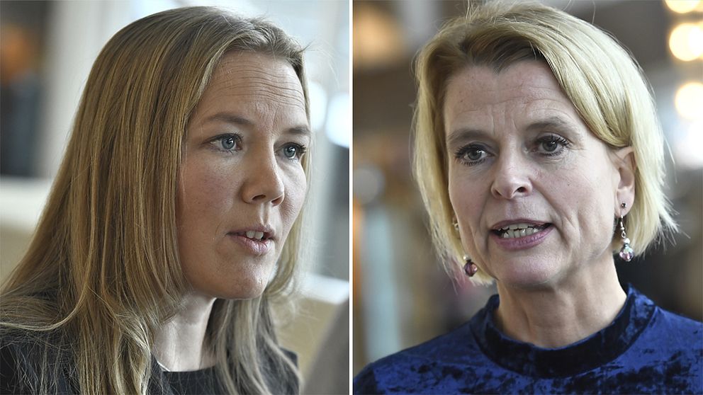 Emma Henriksson (KD) & Åsa Regnér (S).