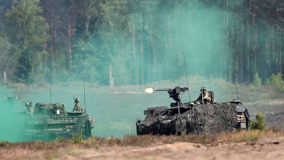 Militärövning i Litauen