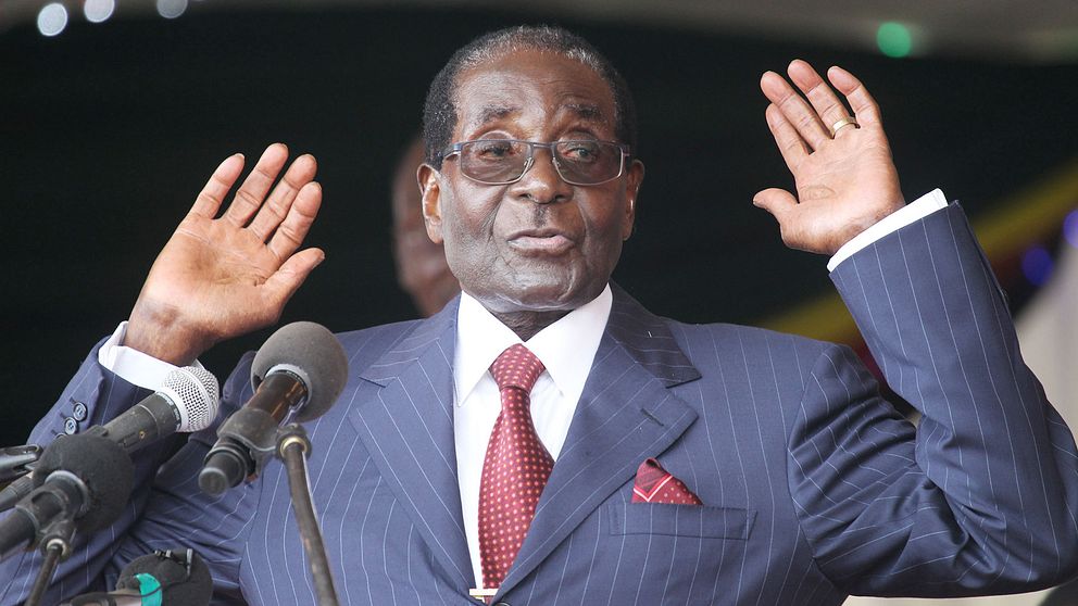 Zimbabwes president Robert Mugabe.