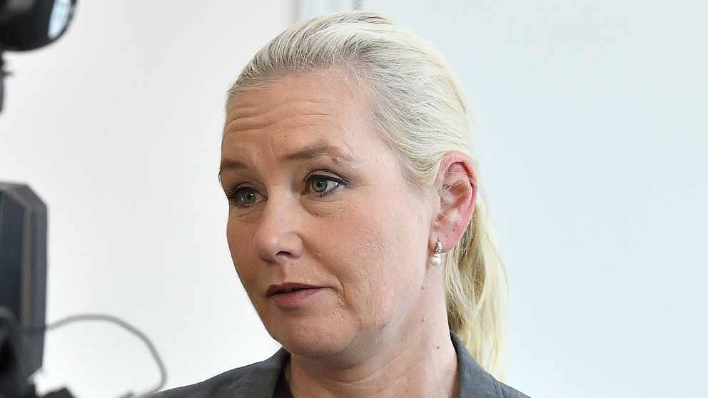 Anna Johansson (S), infrastrukturminister.