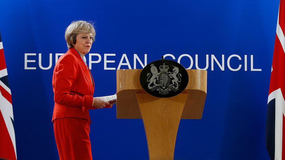 Storbritanniens premiärminister Theresa May