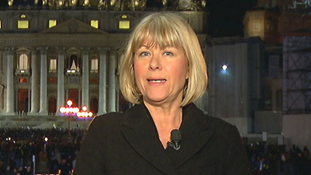 Kristina Kappelin, SVT:s korrespondent i Rom
