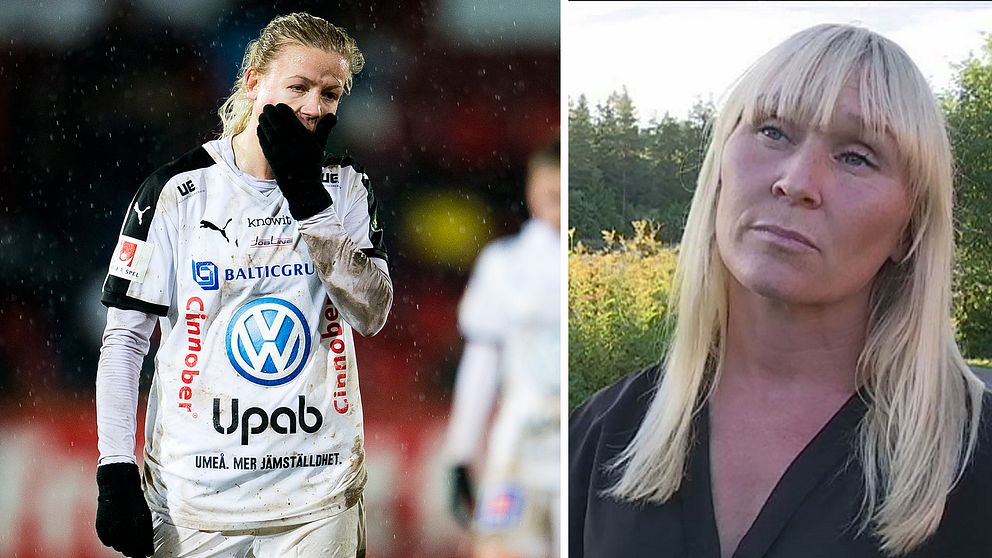 Frida Östberg tar Umeås nedflyttning med sorg.