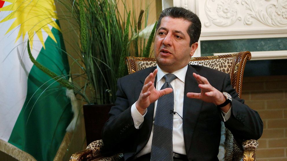 Masrour Barzani. Arkivbild.