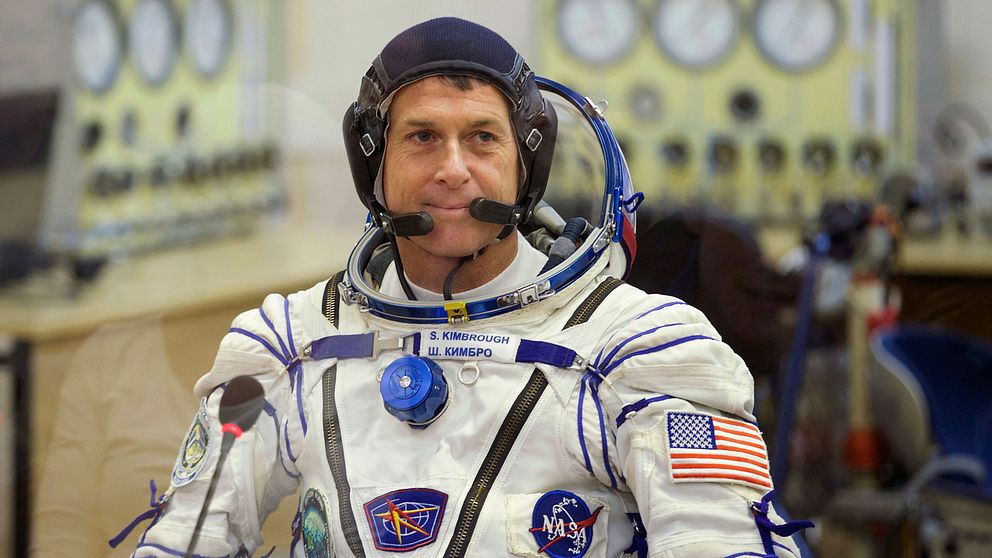 Amerikanske astronauten Shane Kimbrough har röstat från rymden.