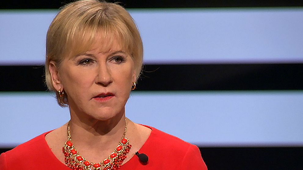 Margot Wallström (S), utrikesminister.