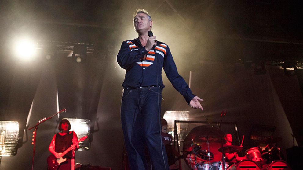 Morrissey – som sjöng i ganska kortlivade The Smiths.