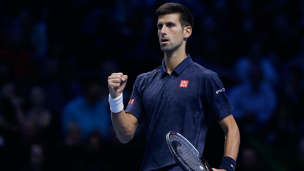 Novak Djokovic är klar gruppsegrare i ATP-slutspelet i tennis.