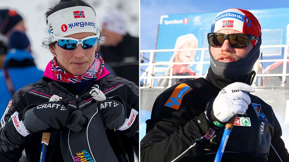 Både Marit Björgen och Martin Johnsrud Sundby är förkylda.